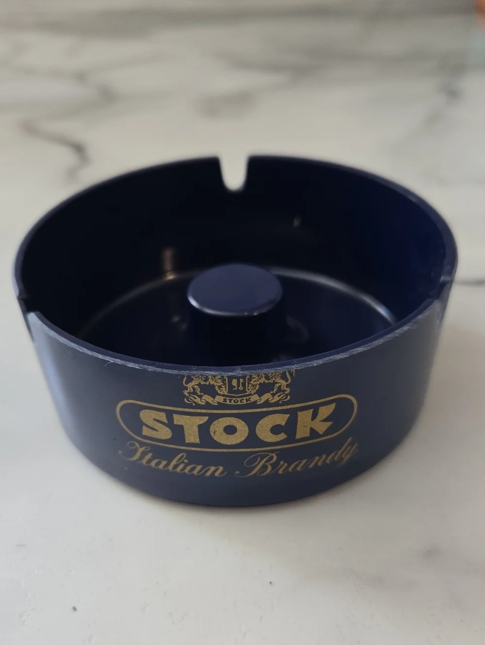Misprint Italian Brandy Liqueurs Vermouth Promotional Vintage Ashtray
